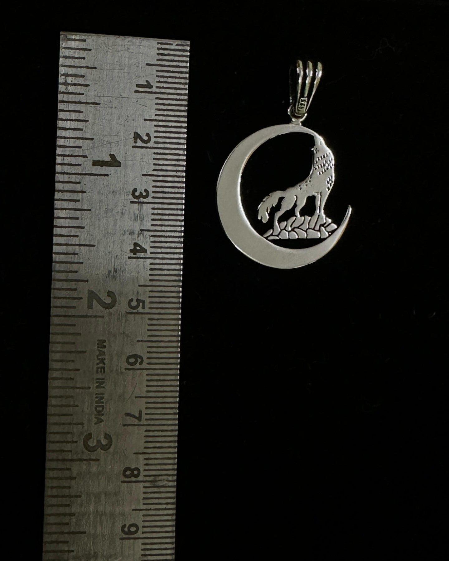 Midnight Fox Pendant