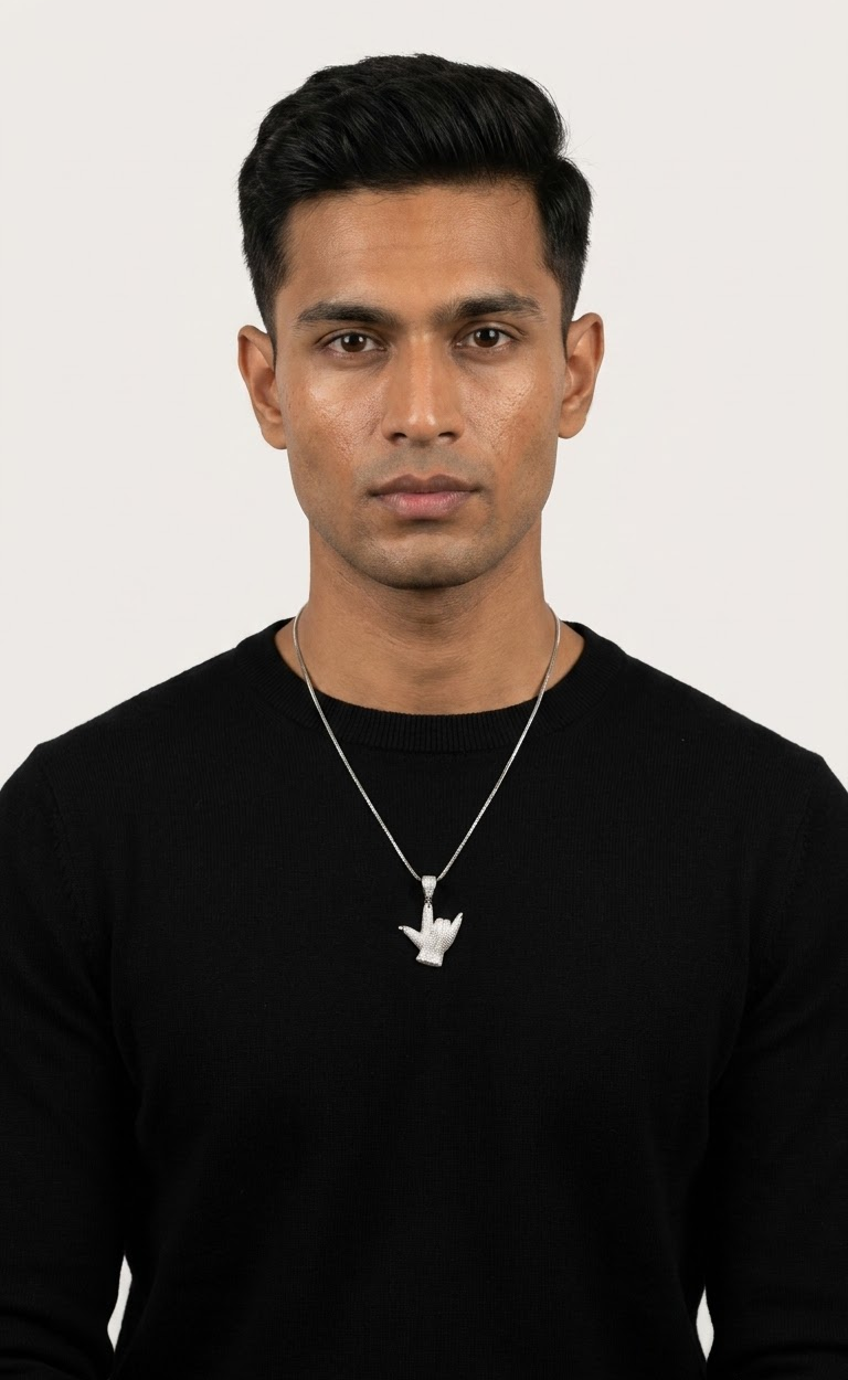 Iced Hip Hop Pendant