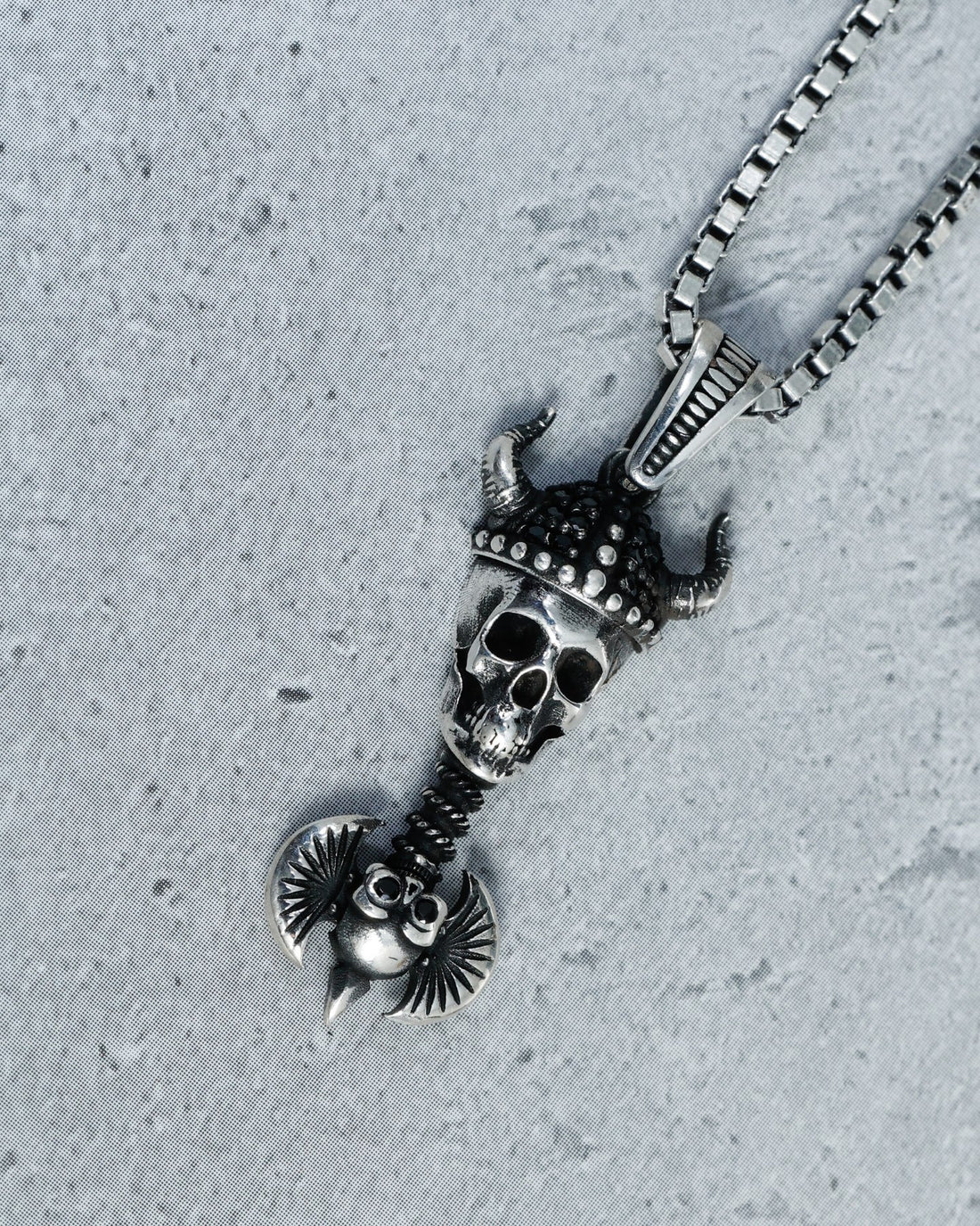 King Skull Pendant