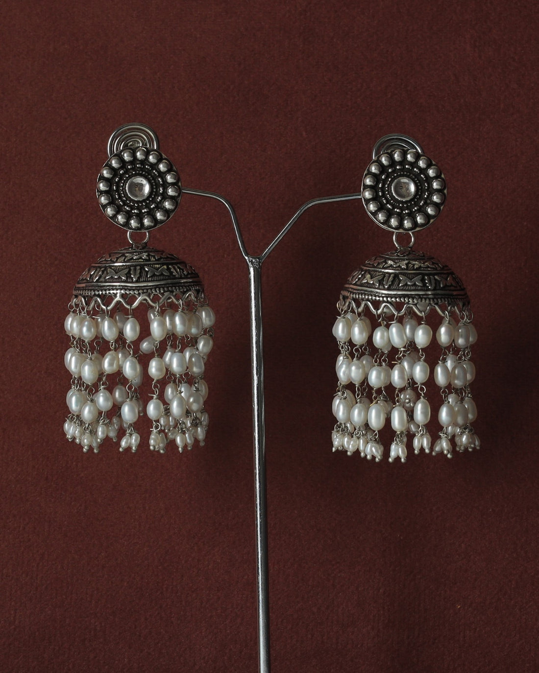 Pearl Drop Jhumka