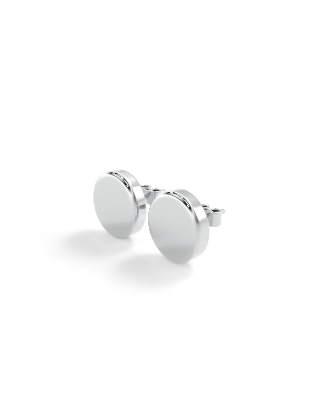 Classic Plain Round Gloss studs