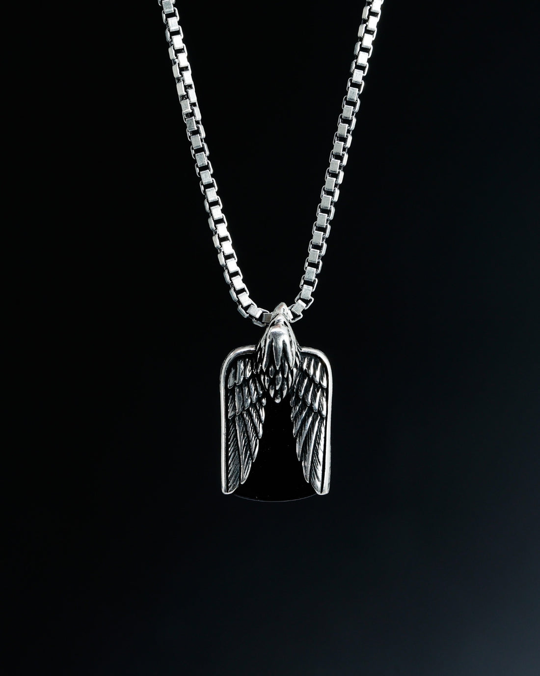 Onyx Eagle Pendant