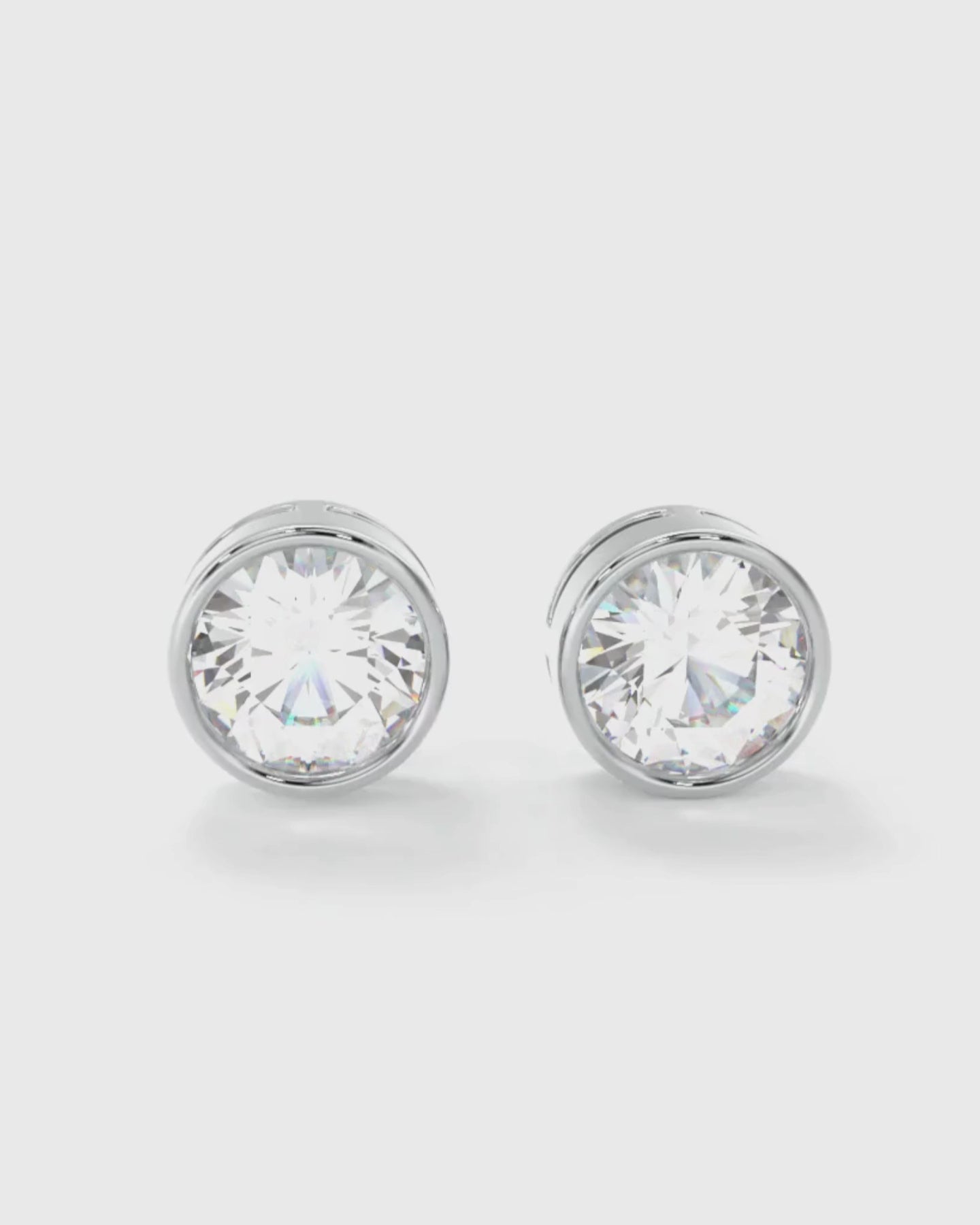 Round Diamond Studs