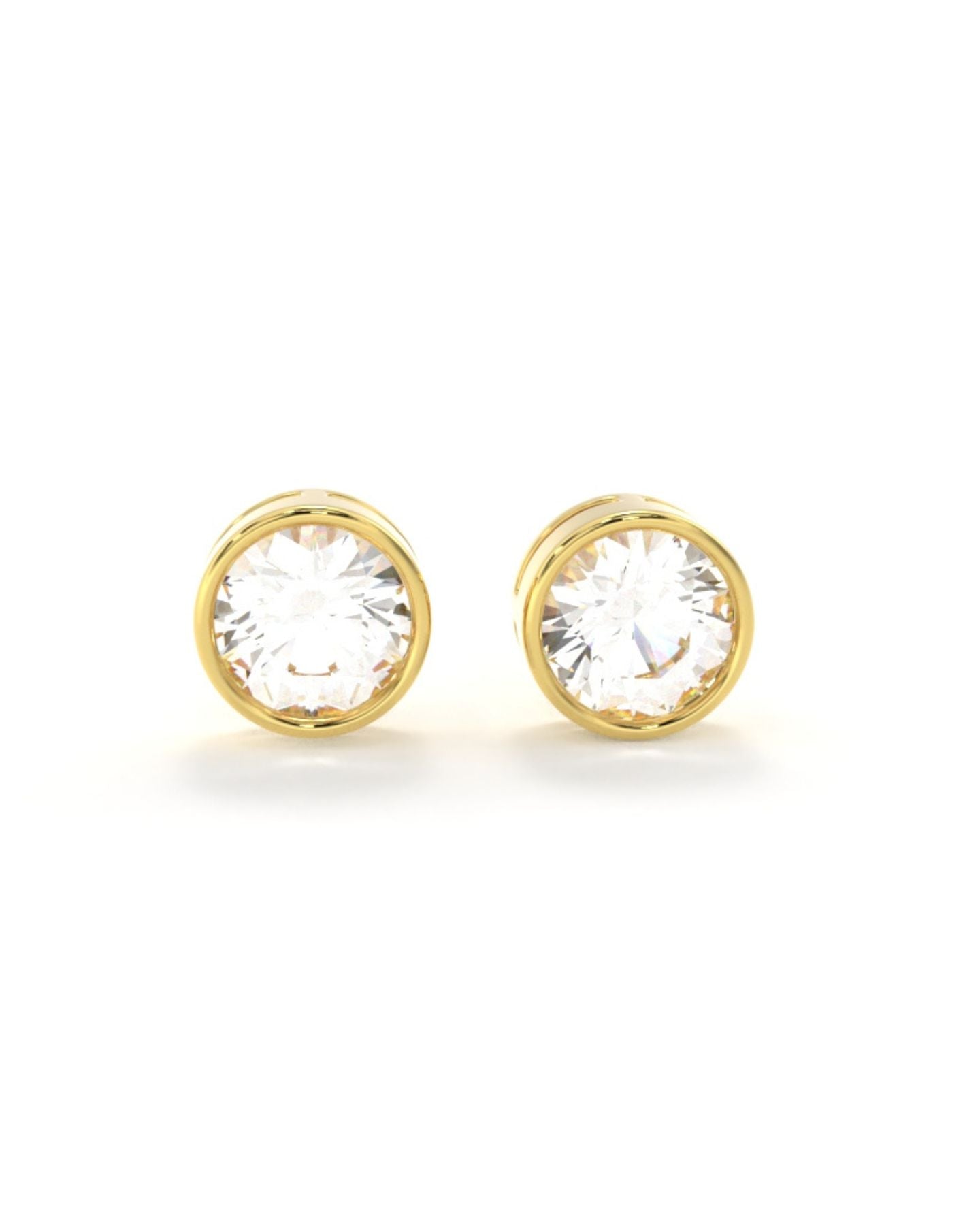Round Diamond Studs