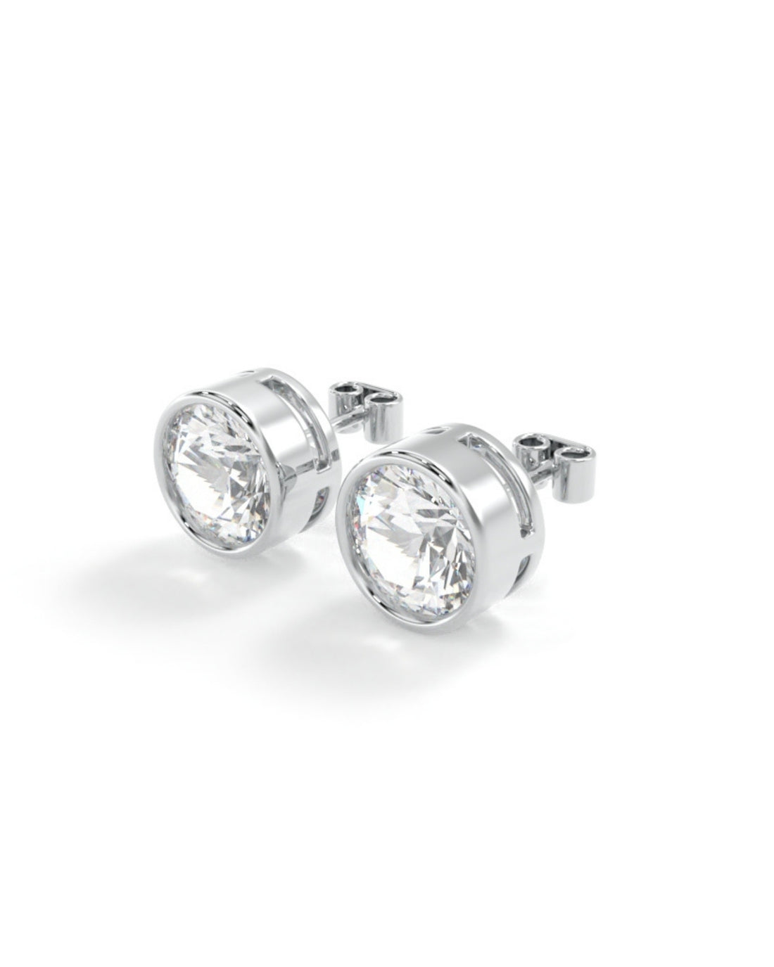 Round Diamond Studs