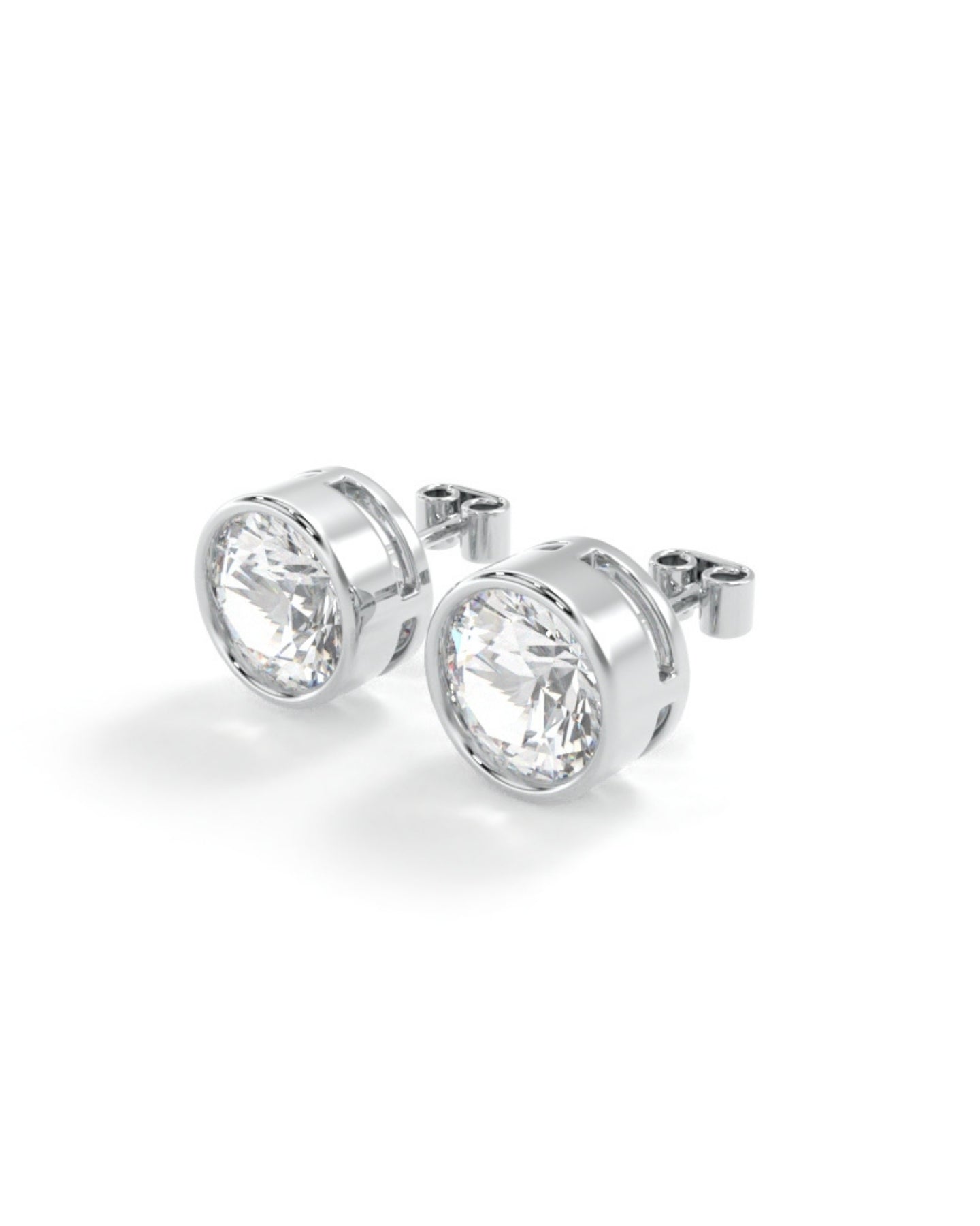 Round Diamond Studs