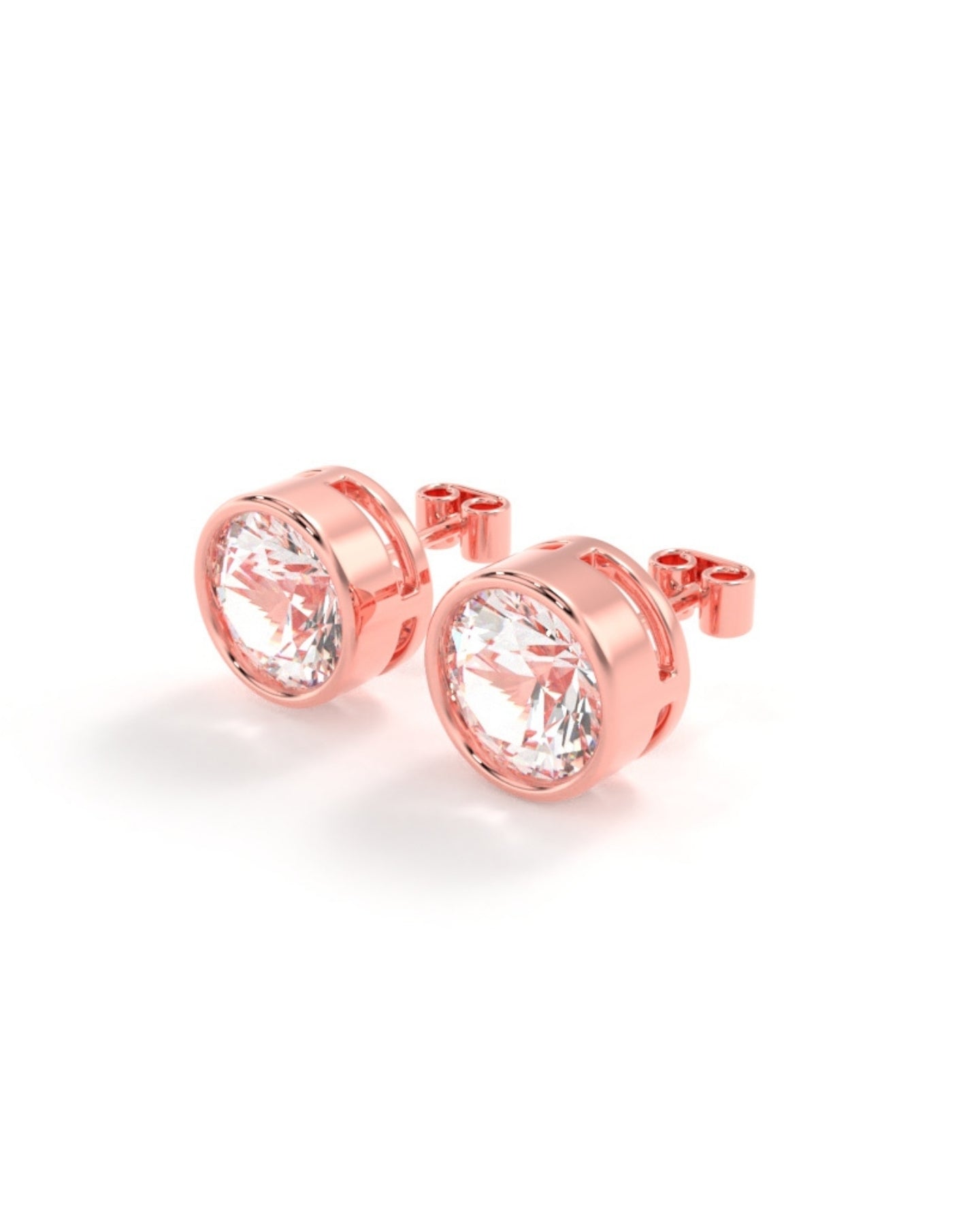 Round Diamond Studs