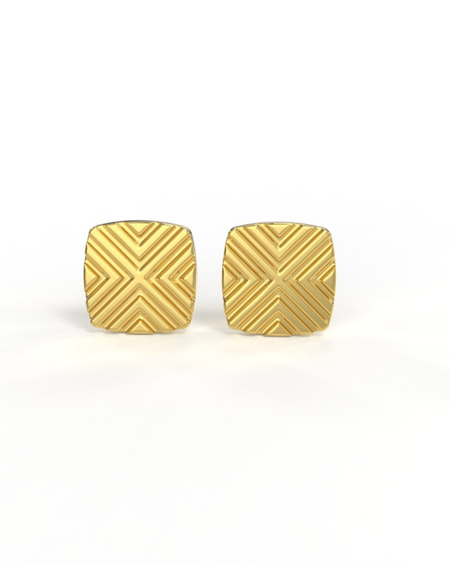 Square Textured Studs